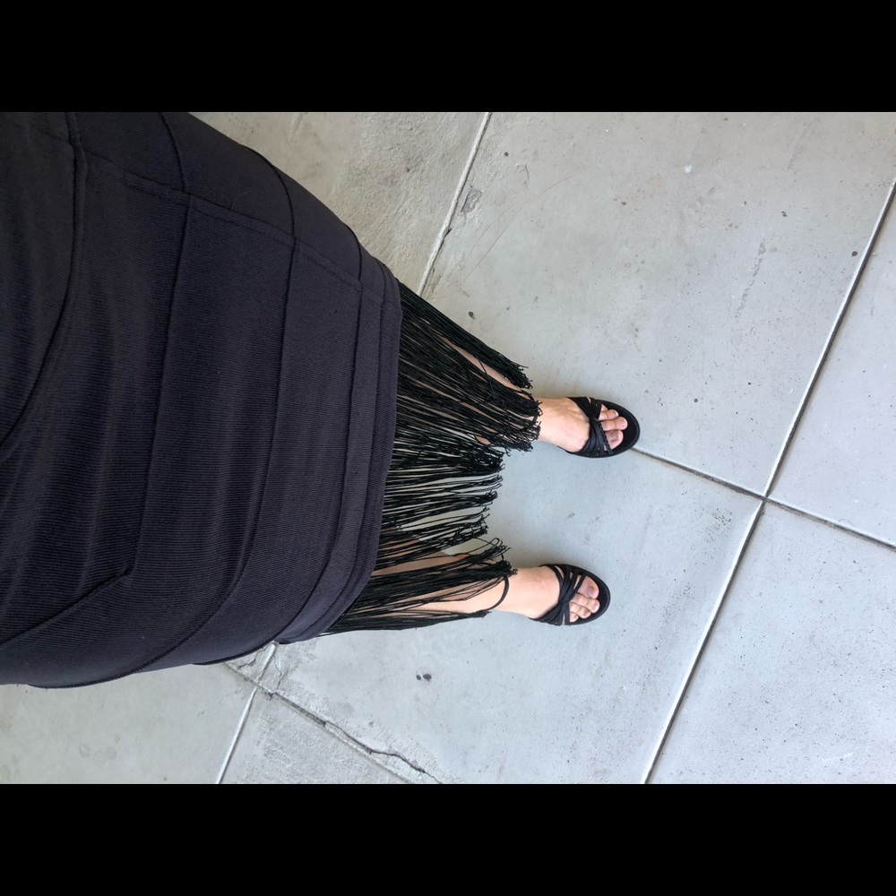 Amazing Vintage Fringe “let’s Dance” Dress💃🏻💃🏿 - Picture 6 of 11